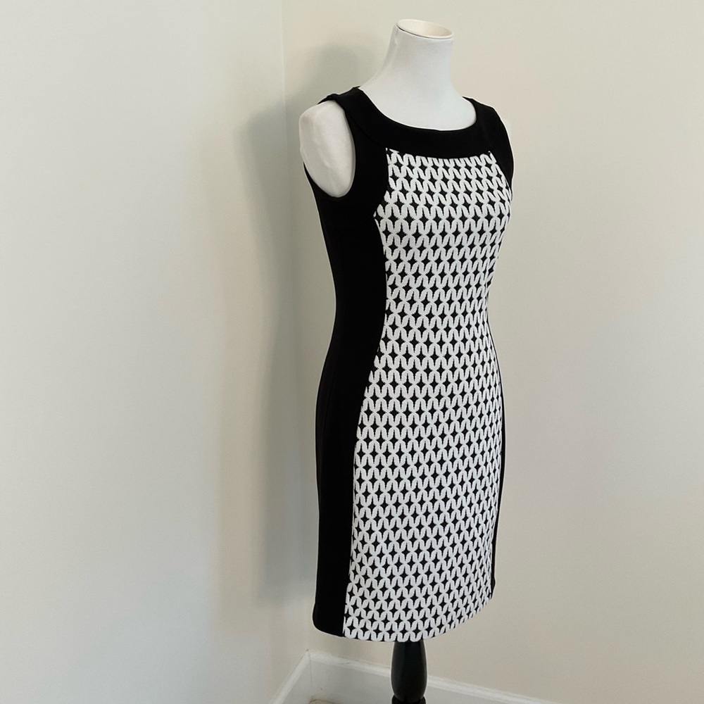 Calvin Klein Black and White Dress - Picture 3 of 6